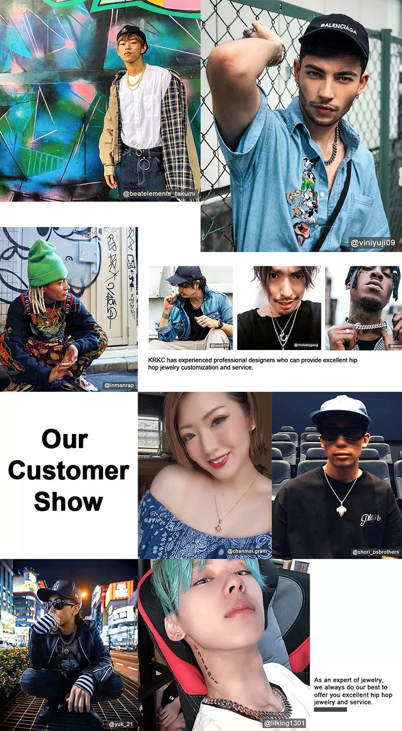 Customized Double-Side Photo Necklace – Personalized Picture Pendant with Cubic Zirconia, Hip Hop Jewelry Gift for Men & Women