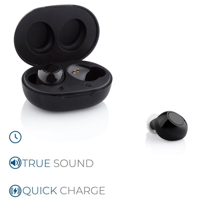 JINGHAO Rechargeable Hearing Aids 2023 – Adjustable Sound Amplifier for Mild to Moderate Hearing Loss, Elderly Gift