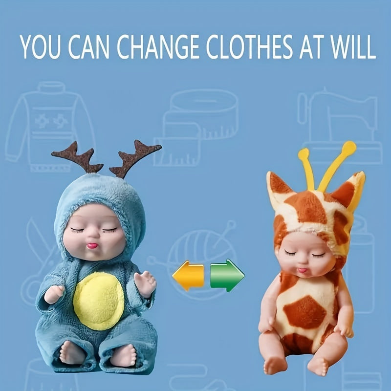 6 Piece Princess Doll Gift Set - Perfect Birthday and Holiday Present for Girls and Boys, Ideal for Christmas, Halloween, Easter