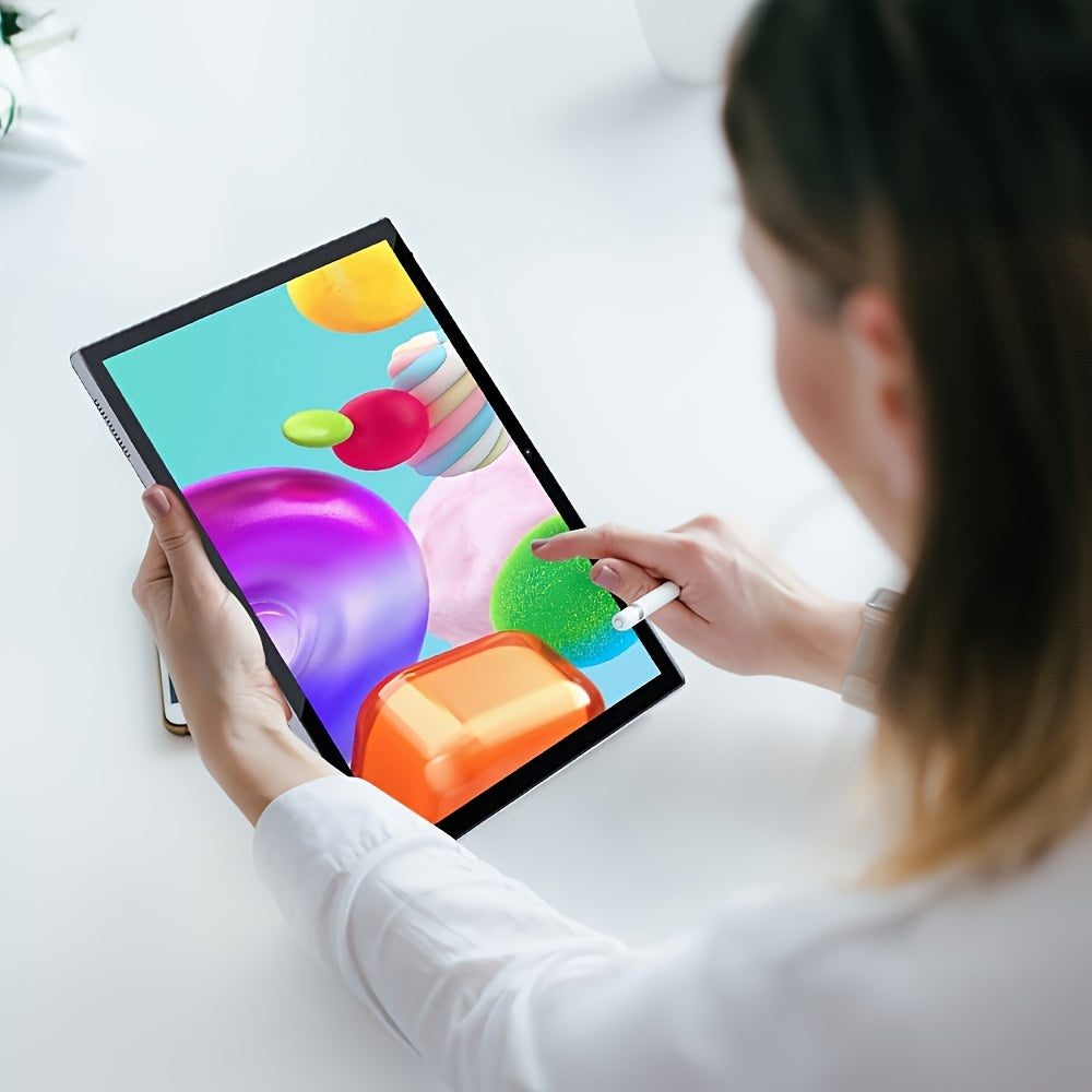 PEICHENG 2024 New 10 Inch Android 14 Tablet - 2GB+4GB RAM, 32GB ROM + 1TB Expandable, RK3326S Quad-Core, Dual-Band 2.4G/5G WiFi, GMS Certified IPS Touch Screen