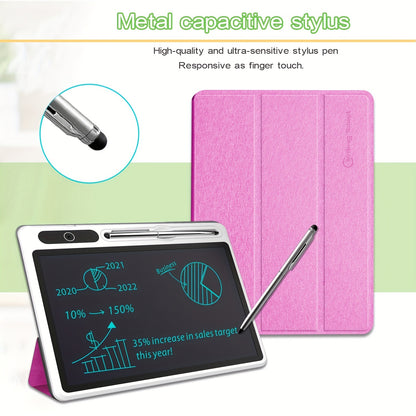 InnoreBorat LCD Notebook - Unleash Your Creativity with Digital Drawing Pad and Faux Leather Case!