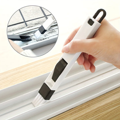Premium Multifunctional Window Groove Cleaning Brush - Keyboards, Kitchen Supplies, and More - Versatile, Dust-Repelling, and Easy-to-Use Tool for Home and Office