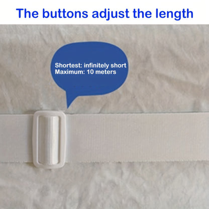 Bed Strap Mattress Joiner – 33ft Long Bed Connector Strap with Adjustable Buckle, Reduces Burden and Keeps Mattresses Together