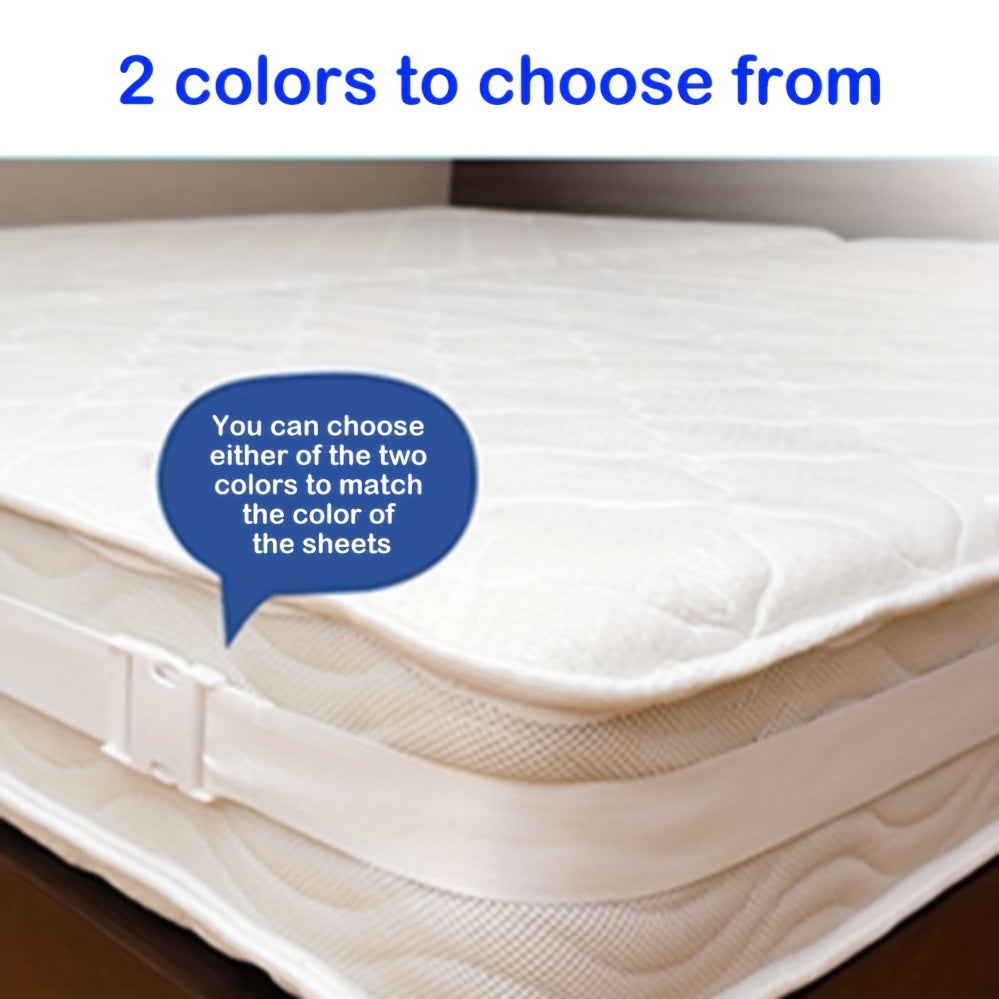 Bed Strap Mattress Joiner – 33ft Long Bed Connector Strap with Adjustable Buckle, Reduces Burden and Keeps Mattresses Together