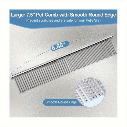 6 in 1 Professional Dog Grooming Scissors Set: Precise Trimming & Styling for Dogs and Cats