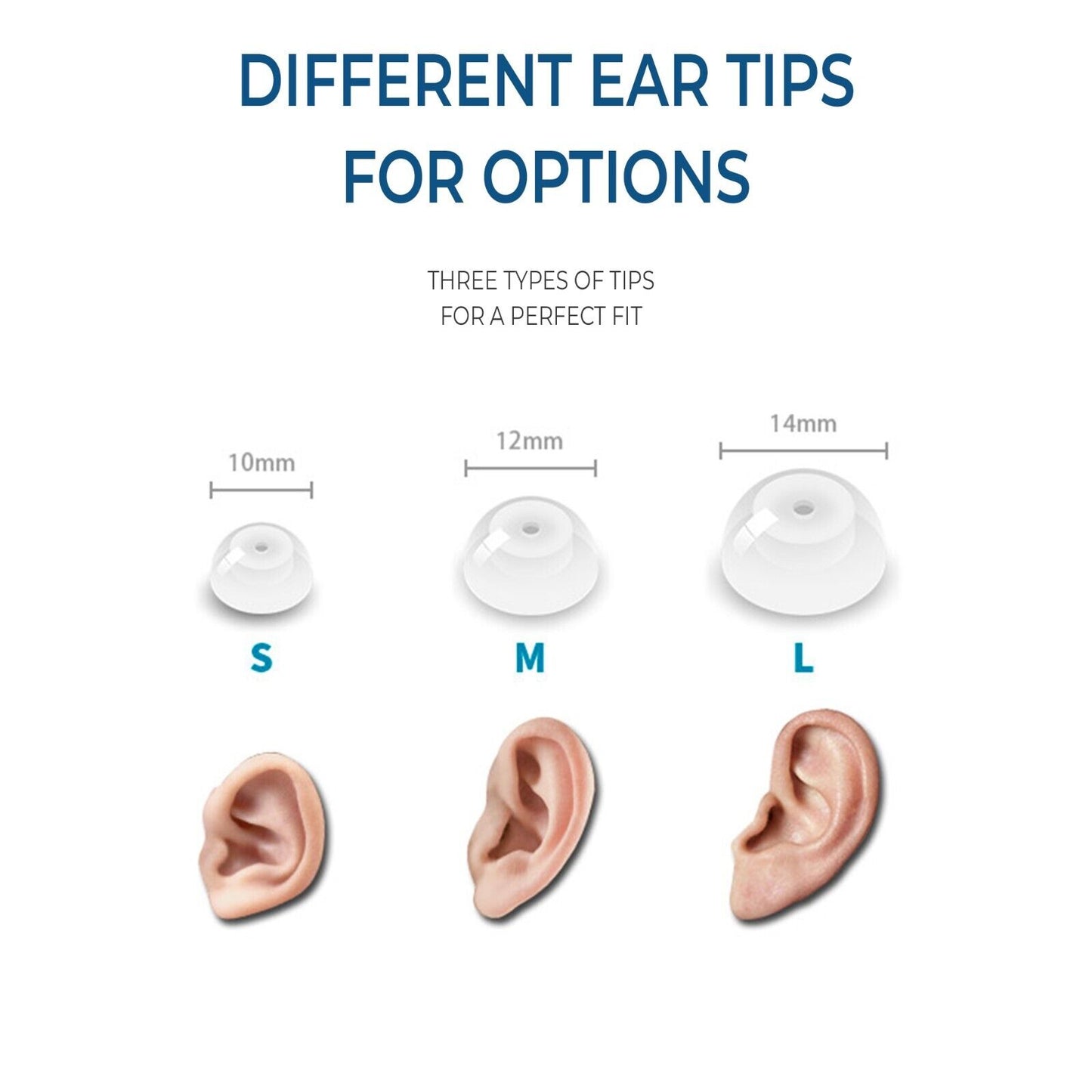 JINGHAO Rechargeable Hearing Aids 2023 – Adjustable Sound Amplifier for Mild to Moderate Hearing Loss, Elderly Gift