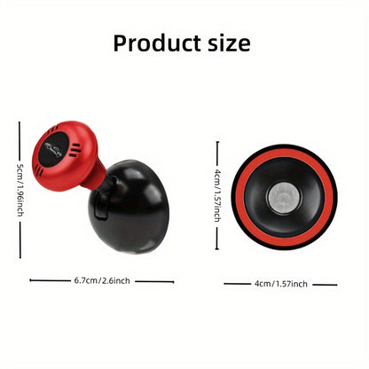 Metal Car One-Touch Start Button Cover – Push-to-Start Rocker Lever for Engine Start/Stop, Decorative Ball-Bar Starter Accessory