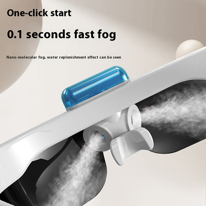 Steam Eye Mask Glasses – Nano Moisturizing, Steam Atomization, Relieves Dry Eyes and Reduces Fatigue, Comfortable Eye Hydration Gear