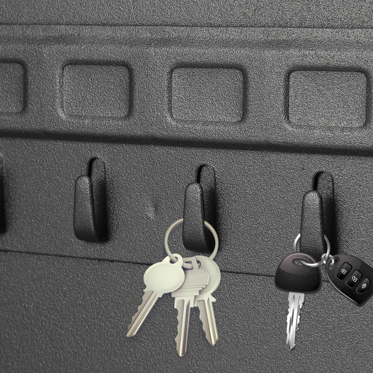 Security Car Combination Lock – Wall-Mounted Metal Storage Cabinet & Key Safe Box, Lockable Password Organizer for Home & Office