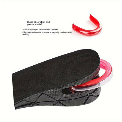Inner Heightening Removable Insoles – Half Cushion Air Cushion Sports Shock-Absorbing Soft Insoles for Men & Women