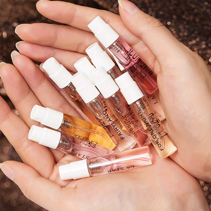 LASTAR Women's Spray Perfume Set - 8-Piece Gift Box, Long-Lasting Fragrances of Fresh Flowers, Fruit, Citrus and Wood