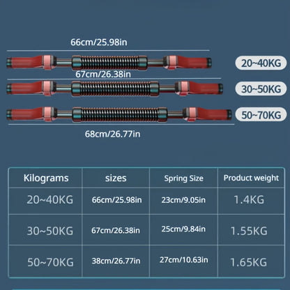 Adjustable Arm Trainer - 20-70kg/44-154lbs Resistance | Build Chest Muscle, Boost Hand Strength, Enhance Overall Fitness | Perfect for Home Workout and Gym Training
